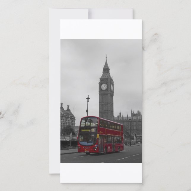 London Red bus (Voorkant)