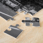 London Red Bus en Big Ben Art Travel Legpuzzel (Zijkant)