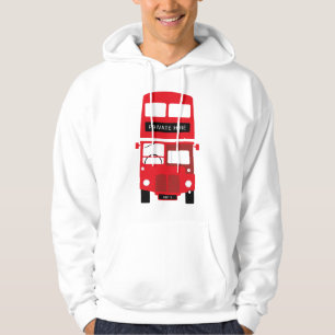 London Red Bus - Sweat - shirt à capuche de locat