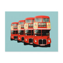 London Red Double-Decker Buses