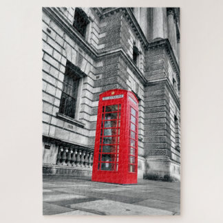 London Red Phone Box - 20x30 - 1014 pcs. Puzzel