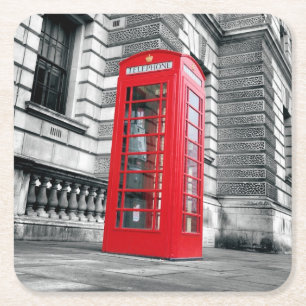 London Red Phone Box Onderzetter