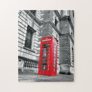 London Red Phone Box Puzzle Legpuzzel