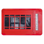London Red Telephone Box Magneet (Horizontaal)