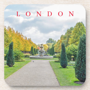 London Regent's Park dans les dessous de verre d'a