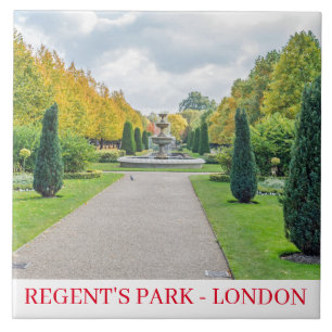 London Regent's Park keramische tegels Tegeltje