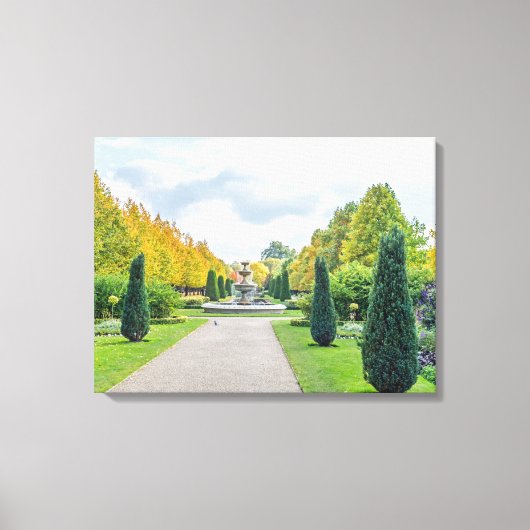 London Regent's Park uitzicht canvas print (Voorkant)