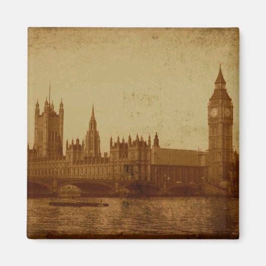 London River Thames Magnet (Devant)