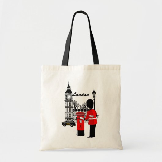 London Scene Tote Bag (Voorkant)