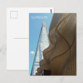 London Shard uitzicht briefkaart (Voorkant / Achterkant)