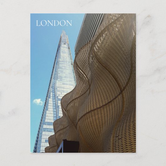 London Shard uitzicht briefkaart (Voorkant)