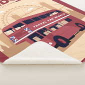 LONDON Sherpa Blanket Deken (3/4)