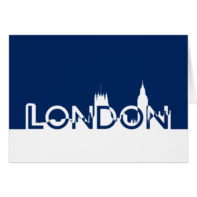 London silhouette (Voorkant Horizontaal)