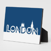 London silhouette fotoplaat (Zijkant)