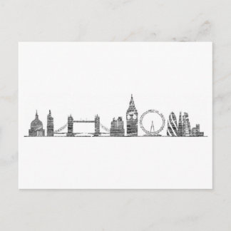 London Skyline Briefkaart