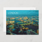 London Skyline Briefkaart (Voorkant / Achterkant)