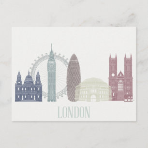 London Skyline Briefkaart
