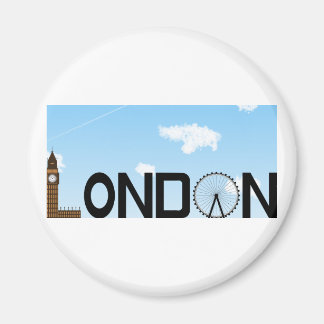 London Skyline Daytime Magneet