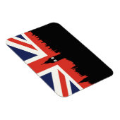 London Skyline | De Britse vlag Magneet (Rechterzijde)