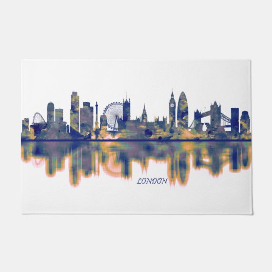 London Skyline Deurmat (Voorkant)