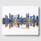 London Skyline Gastenboek (Achterkant)