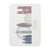 London Skyline Magneet (Verticaal)