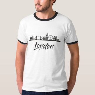London Skyline Mannen T-shirt