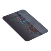 London Skyline Night Reflections Magneet (Rechterzijde)