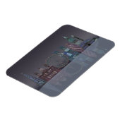 London Skyline Night Reflections Magneet (Linkerzijde)