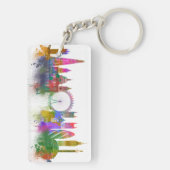 London Skyline - Rainbow Sleutelhanger (achterkant)