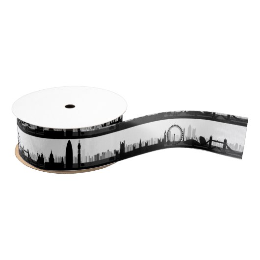 London Skyline Ribbon Grosgrain Lint (Spoel)