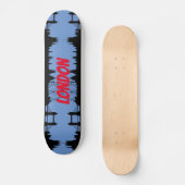 London Skyline Skateboard (Voorkant)