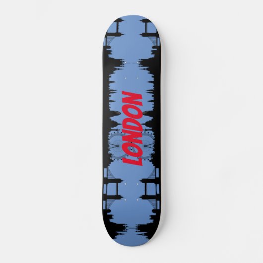 London Skyline Skateboard (Voorkant)
