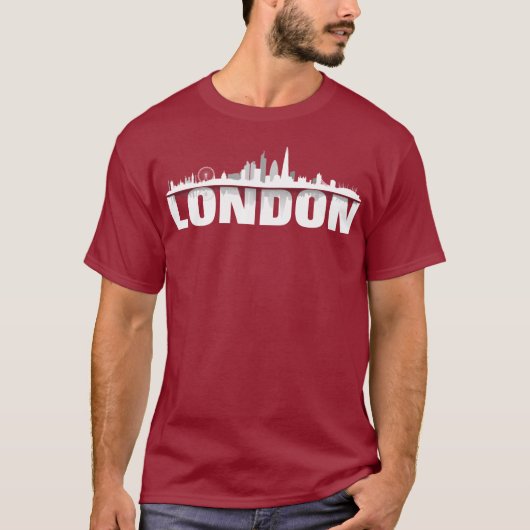 London Skyline T-Shirt (Voorkant)