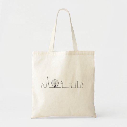 London Skyline Tote Bag (Voorkant)