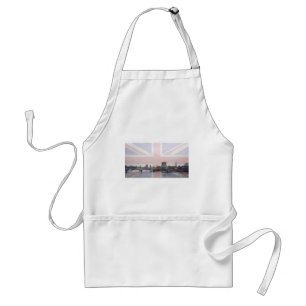 London Skyline Union Jack Flag Standaard Schort