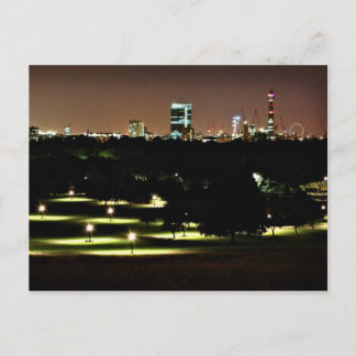 London Skyline van Primrose Hill Briefkaart