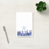 London Skyline - Waterverf Blue Post-it® Notes (Kantoor)