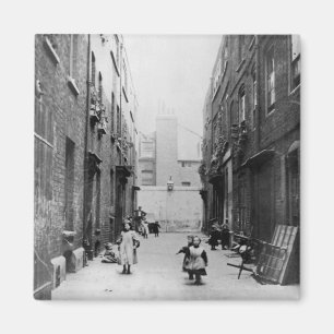 London Slums, 1899 Magneet