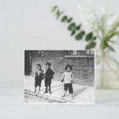 London Slums Briefkaart (Staand voorkant)