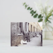London Slums Briefkaart (Staand voorkant)