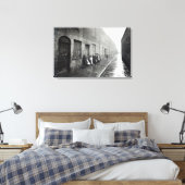 London Slums, c.1900 Canvas Afdruk (Insitu (Slaapkamer))