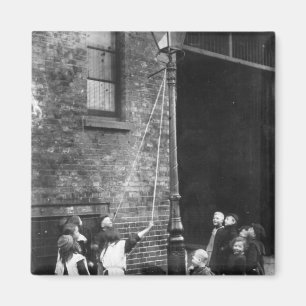 London Slums, c.1900 Magneet