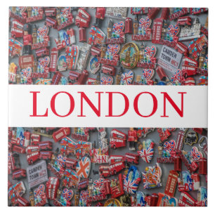 London souvenirs keramische fototegels tegeltje
