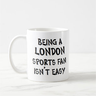 london sportfan, zijnde koffiemok