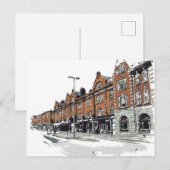 London Street Scene Briefkaart (Voorkant / Achterkant)