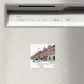 London Street Scene Magneet (Insitu (Vaatwasser))