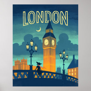 London -Style Travel Poster