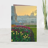 London Sunrise and Sunset Kaart (Achterkant)