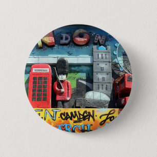 London Symbol Ronde Button 5,7 Cm